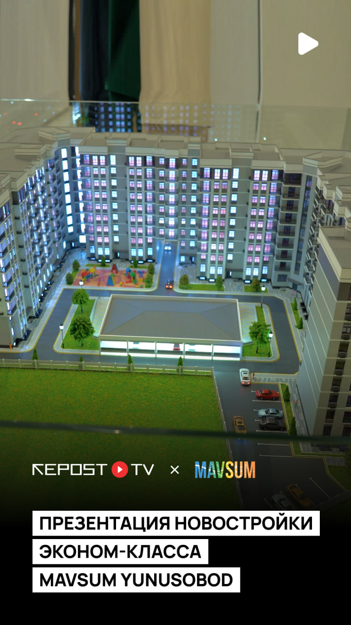 В Юнусабадском районе Ташкента возводится новый жилой комплекс эконом-класса Мavsum Yunusobod