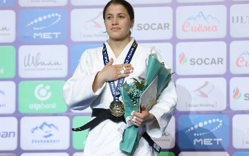 Шукуржон Аминова завоевала золотую медаль на Гран-при по дзюдо
