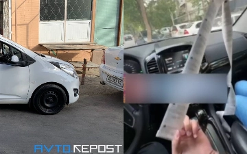 Узбекистанец на Chevrolet Spark за последние полгода нарушил ПДД на 110 млн сумов (видео)