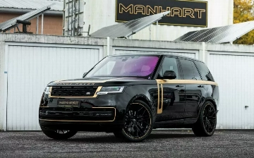 Manhart презентовал черно-золотой Range Rover