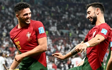 Португалия разгромила Швейцарию, забив шесть голов — видео