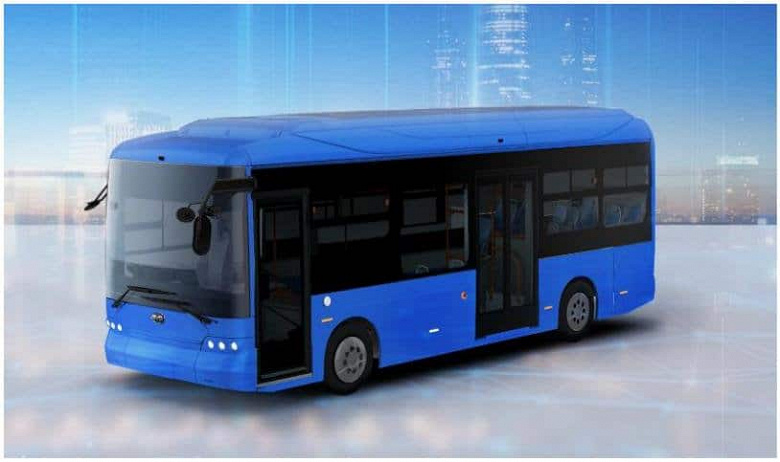 BYD презентовал новый электрический автобус с запасом хода на 250 км
