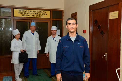В Узбекистане пациента с пересаженной печенью выписали из больницы