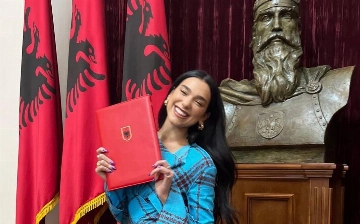 Дуа Липа получила албанское гражданство 