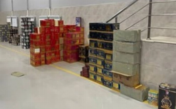В Самарканде конфисковали крупную партию пиротехники на 1 млрд сумов