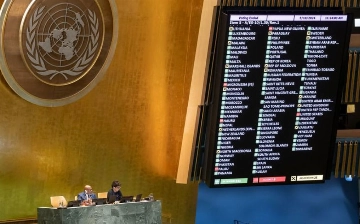 Узбекистан поддержал резолюцию ООН с призывом рассмотреть членство Палестины в организации