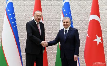 Мирзиёев и Эрдоган обсудили повестку двустороннего сотрудничества