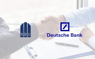 Узнацбанк подписал кредитное соглашение с Deutsche Bank на €130 млн