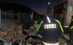 В Сурхандарье остановили грузовик, доверху забитый контрабандной пиротехникой