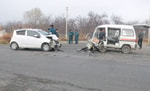В Фергане сотрудник ОВД спровоцировал ДТП, пострадали пять человек