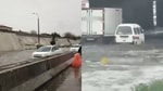 Дороги Ташкента снова затопило после проливного дождя