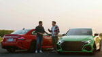Заряженный BMW M2 поставили в гонку с Audi RS3