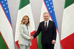 Шавкат Мирзиёев провел переговоры с премьером Италии