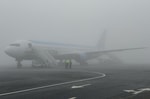 Аэропорт Ташкента из-за сильного тумана не смог принять десятки авиарейсов
