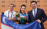 Узбекская велоспортсменка Асал Ризаева завоевала «бронзу» на чемпионате Азии