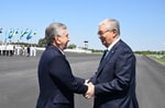 Касым-Жомарт Токаев прибыл в Узбекистан с рабочим визитом