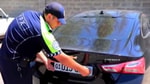 В Джизаке водитель с чужими госномерами нарушил ПДД около 300