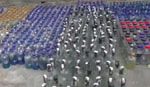 В Фергане накрыли цех по производству паленой водки — видео