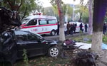 «Торопился в мечеть». В Ташкенте водитель насмерть сбил двух пенсионеров, врезался в дерево и погиб сам