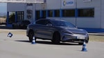 Автоэксперты провели лосиный тест электромобиля BYD Han