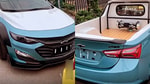 Chevrolet Malibu превратили в пикап — видео