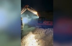 На берегу Чирчика незаконно добыли песчано-гравийную смесь почти на 35 млрд сумов
