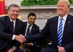Мирзиёев поздравил Трампа с победой на президентских выборах США