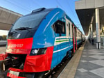 Из Ташкента в Ходжикент запустили новый скоростной электропоезд