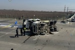 В Бухаре столкнулись грузовик и автобус с пассажирами, есть погибший