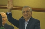 Шавкат Мирзиёев приехал посмотреть финал Кубка Азии (видео)
