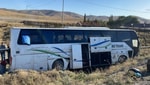 Ехавший из Узбекистана автобус вылетел с дороги в Казахстане: пострадали 12 человек
