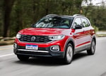 Volkswagen тестирует обновленный T-Cross почти без камуфляжа