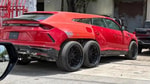 В сети показали шестиколесный Lamborghini Urus