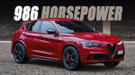 Новый Alfa Romeo Stelvio Quadrifoglio получит мощность почти в тысячу лошадиных сил