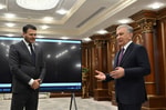 Бизнесмен Эмин Агаларов показал Шавкату Мирзиёеву мастер-план своего курорта на Чарваке