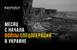 Война в Украине. Итоги первого месяца