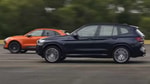 В гонке свели Porsche Macan и BMW X3 xDrive30i