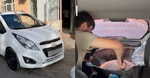 Узбекистанец приготовил плов в Chevrolet Spark