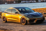 Tesla Model 3 превратили в Porsche Cayman GT4