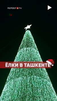 Новый год в Ташкенте: главные ёлки столицы