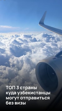 ТОП 3 стран, куда узбекистанцы могут отправиться без визы