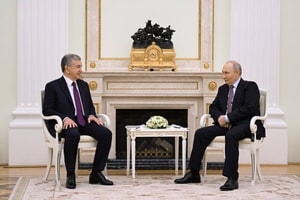 Мирзиёев и Путин встретились в Кремле