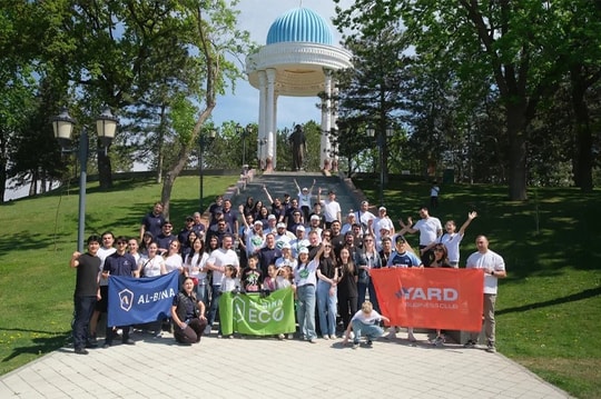 AL-BINA Development и партнёры поддержали инициативу Yashil makon: в Ташкенте прошла экологическая акция