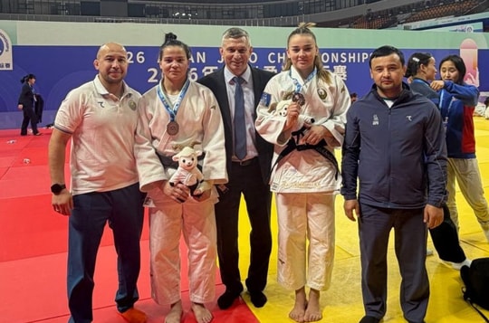 Узбекские дзюдоистки завоевали две медали на чемпионате Азии