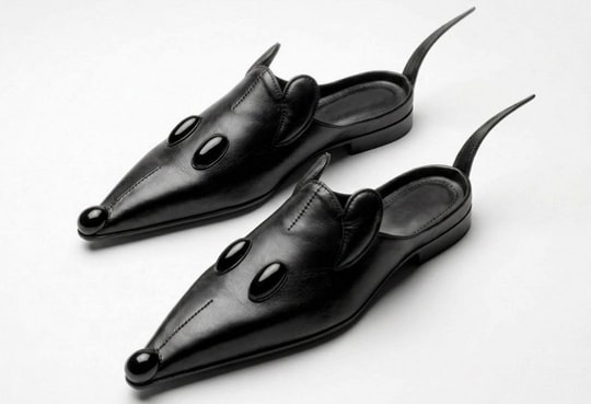 Александр Самохвалов и Хаски выпустят «крысоходы» — мюли с глазами, ушами и хвостом