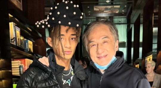 Джейден Смит трогательно поздравил Джеки Чана с днем рождения