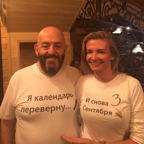 На фото: Михаил Шуфутинский с супругой Светланой Уразовой.&nbsp;