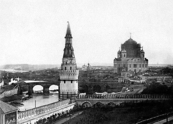 Najotkor Masihning sobori qurilishi yakunlanishi. Moskva. 1856-yil