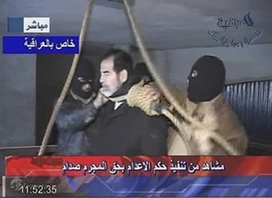 2006-yilda Iroqning sobiq rahbari Saddam Husaynning qatl etilishi
