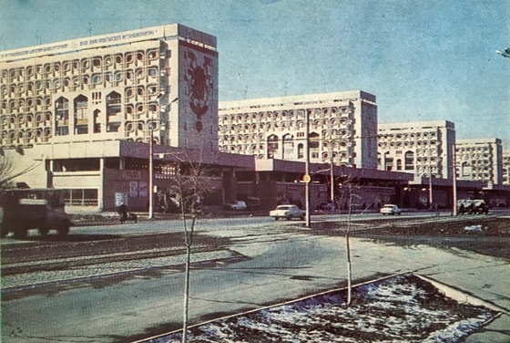 Ташкент, массив Гунча или Ц27, 1980-ые гг.